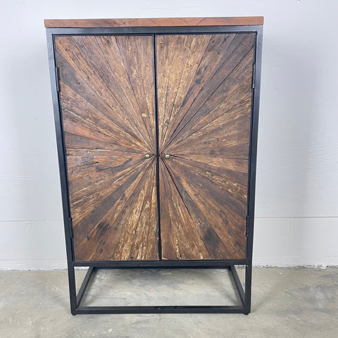 Mindre skåp av återvunnet trä - med trätopp - OUTLET - My Home My Way    