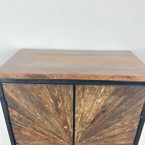 Mindre skåp av återvunnet trä - med trätopp - OUTLET - My Home My Way    