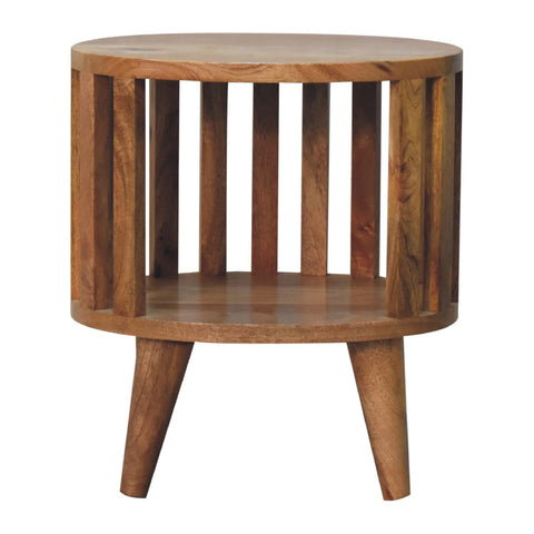 Sängbord i solitt trä