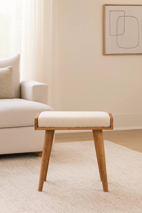 Pall med krämfärgad sits - My Home My Way    