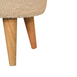 Rund Pall med mjuk stoppad sits