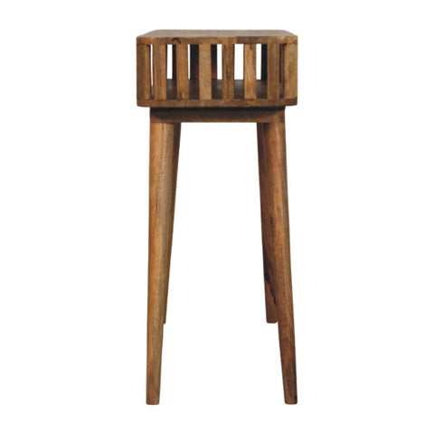Avlastningsbordmed ribbad design