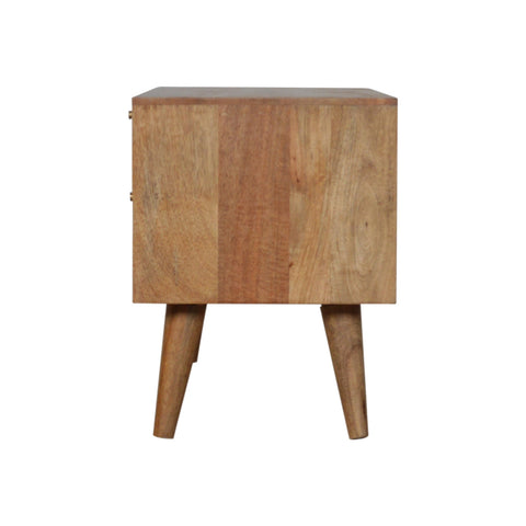 Tv-bänk Larrisa i massivt trä - My Home My Way    