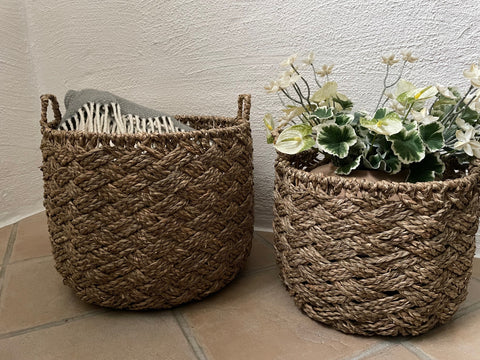 Set med två flätade korgar - My Home My Way    